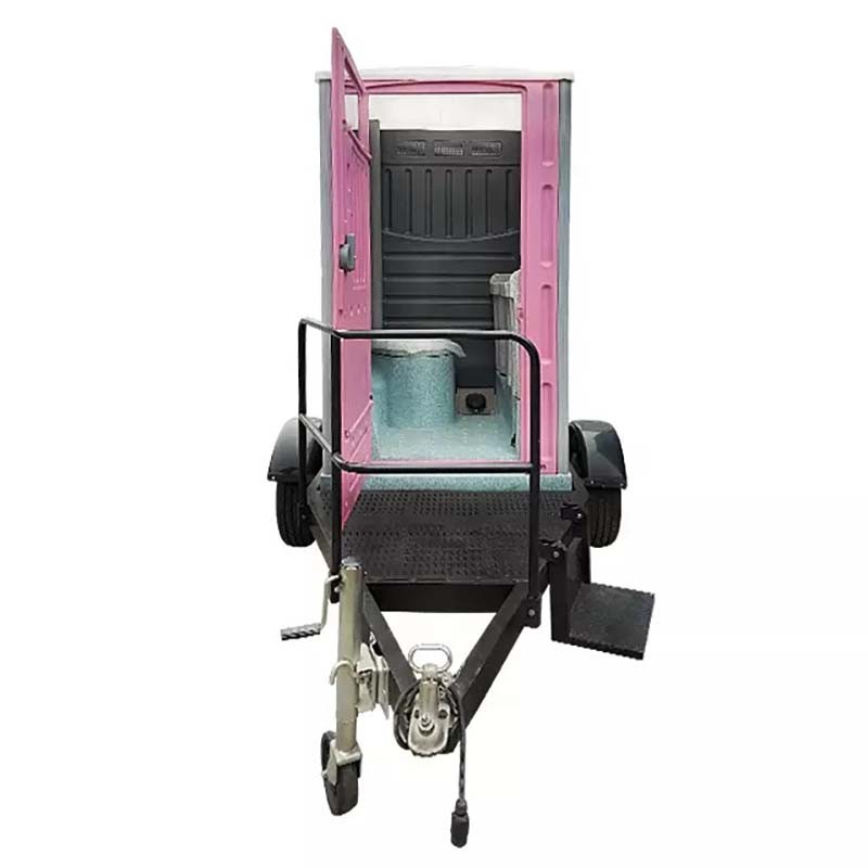 TST-12 Outdoor Mobile Portable Toilet On Trailer