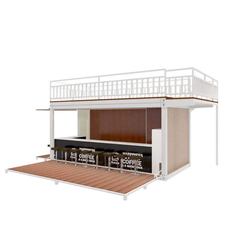Sandwich Panel Temporary Folding Container Coffee Shop