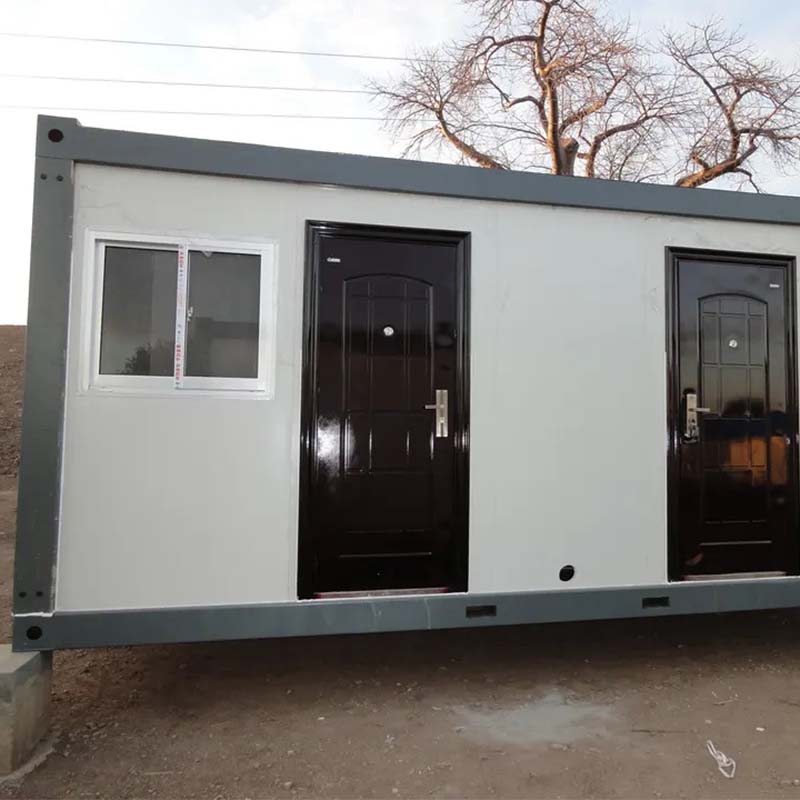 New Technology Steel Structure Frame Welded Flat Pack Container House