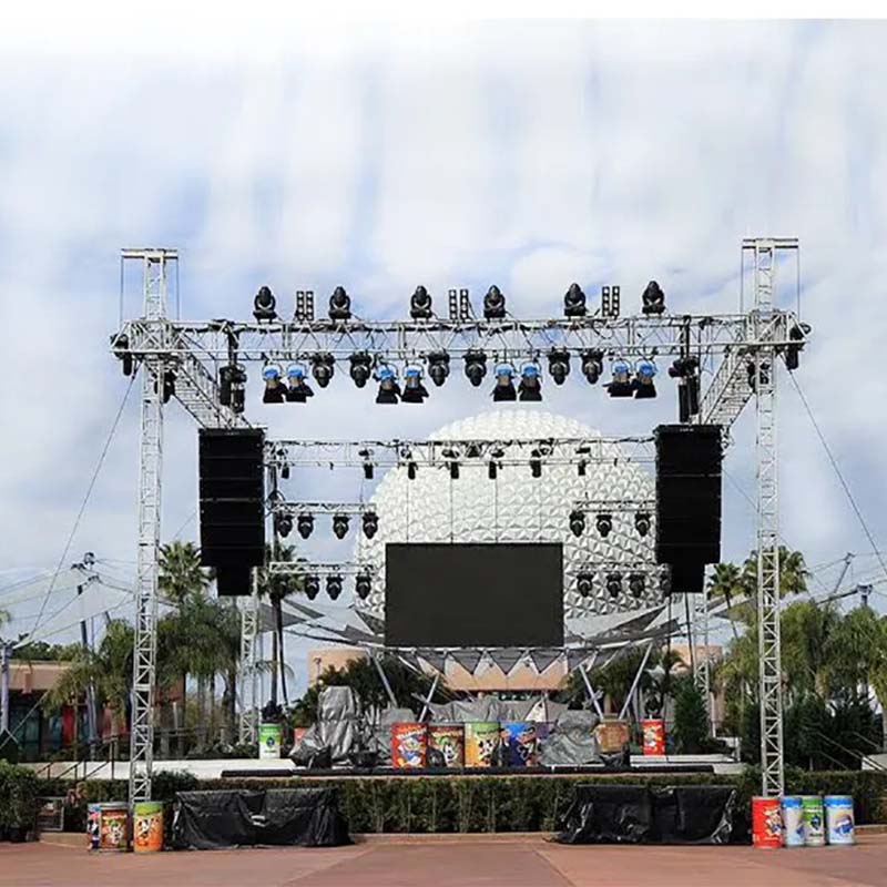 thumbnail interactive-video image 1 of ProX XT-BP24A 24 X 24 Aluminum Truss Lighting Base Plates – 2 Pack 1 of 3