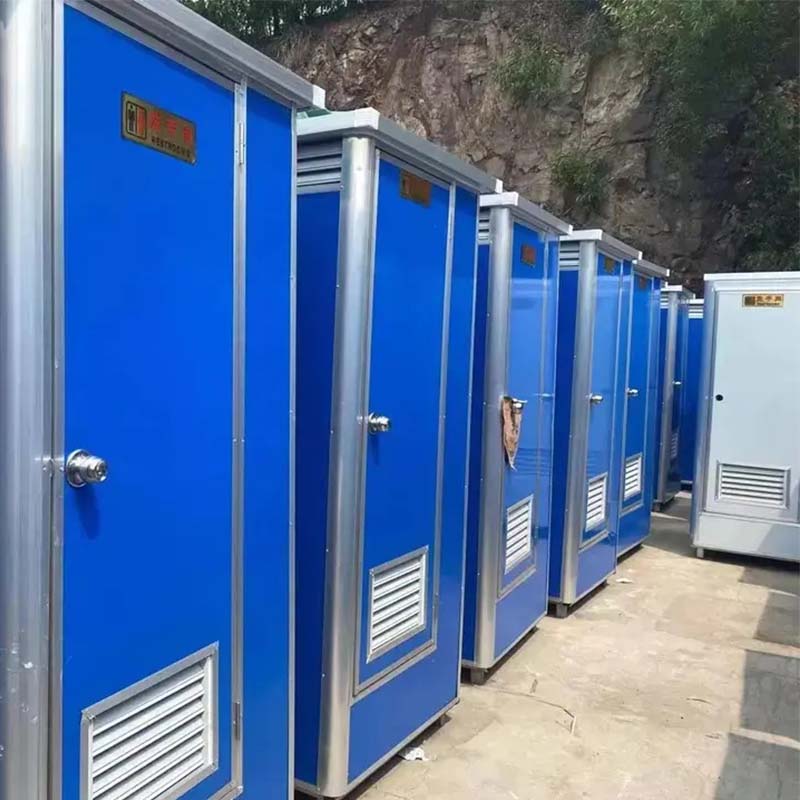 China Construction Site Outdoor Mobile Portable WC Toilets Cabin for Sale