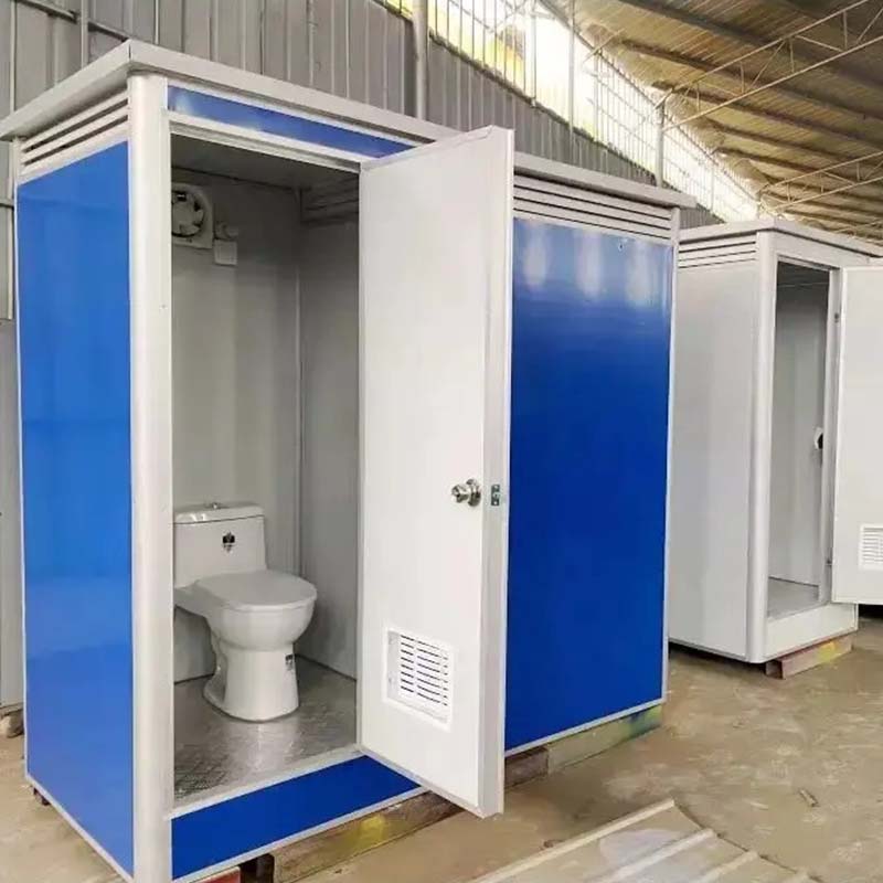 China Construction Site Outdoor Mobile Portable WC Toilets Cabin for Sale