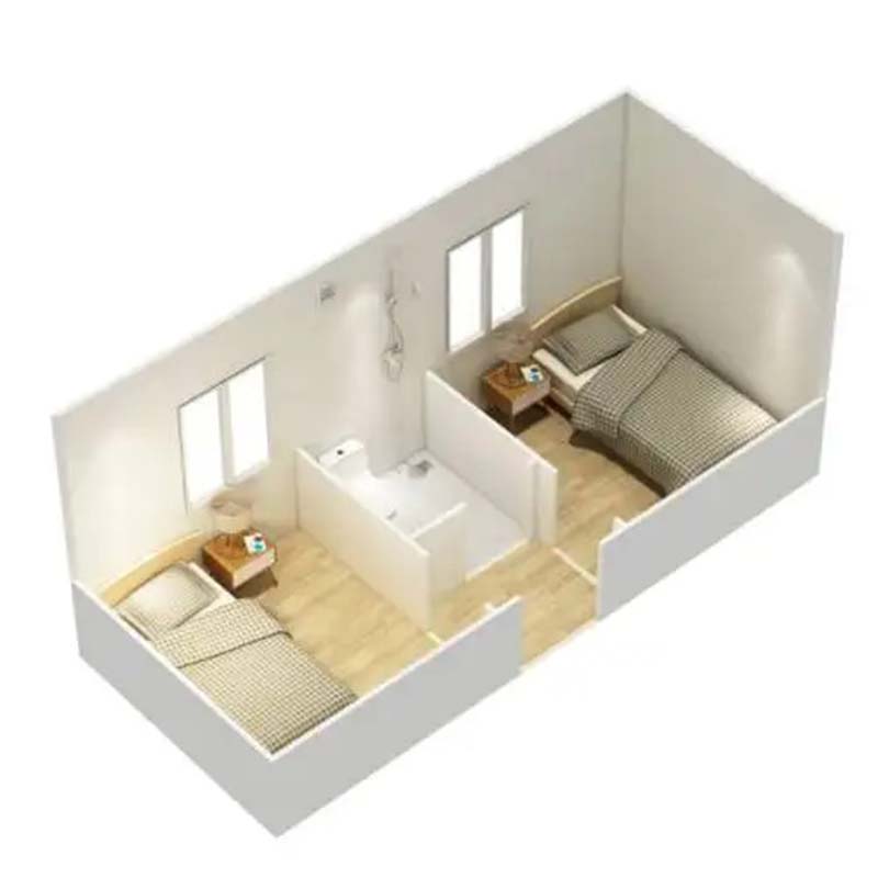 Prefabricated Mobile 20ft Flat Pack Container House