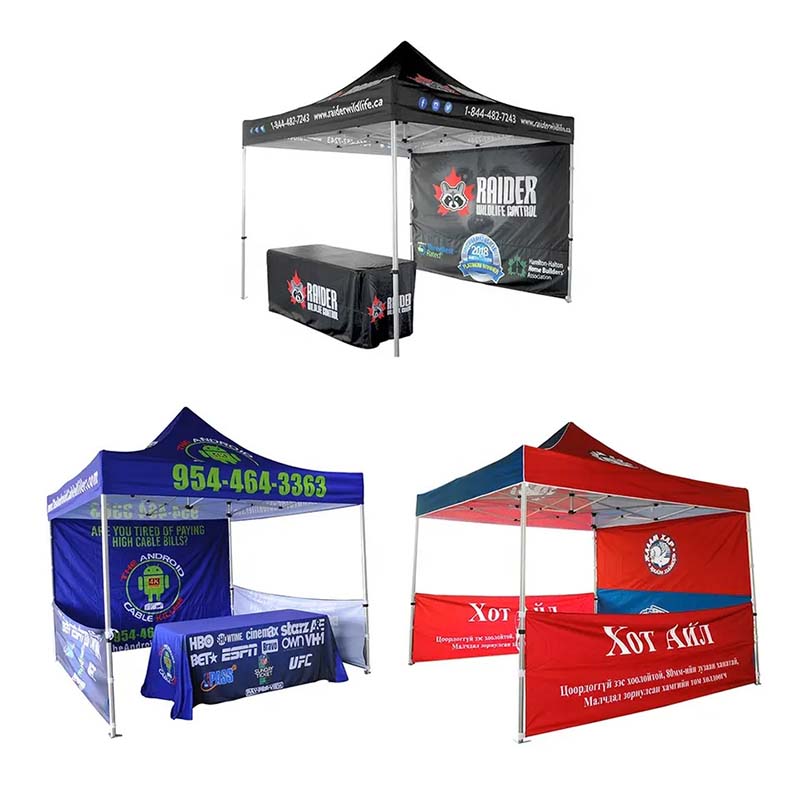 3x3m Cheap Folding Trade Show Marquee Frame Tents