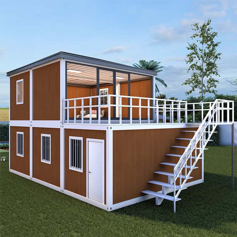 Prefab Flat Pack Living Container Home