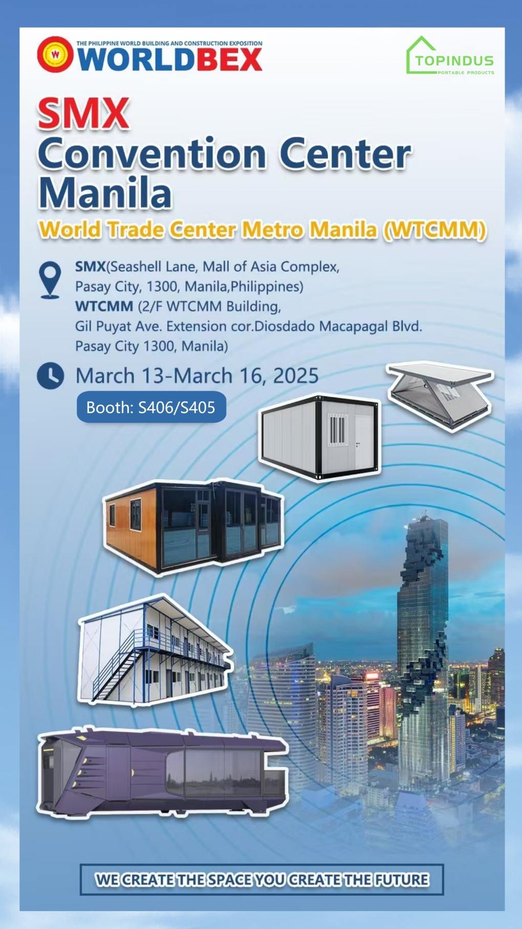 Topindus is participating in WORLDBEX 2025！