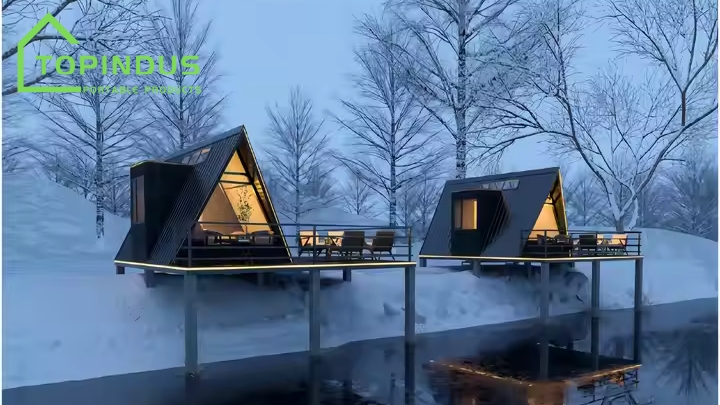 Prefab Modern Houses With Triangle Roof