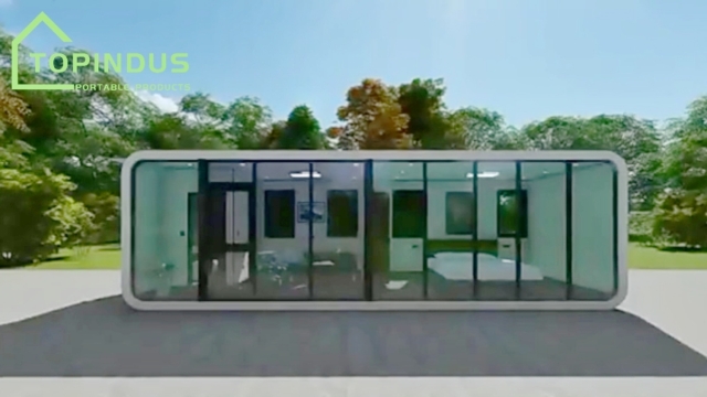 Reimagining Space with Style: Introducing Our Apple Cabin Prefabricated Container Houses