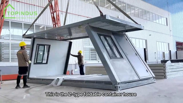 Z-shaped Foldable Container House: An Efficient and Flexible Modern Modular Building