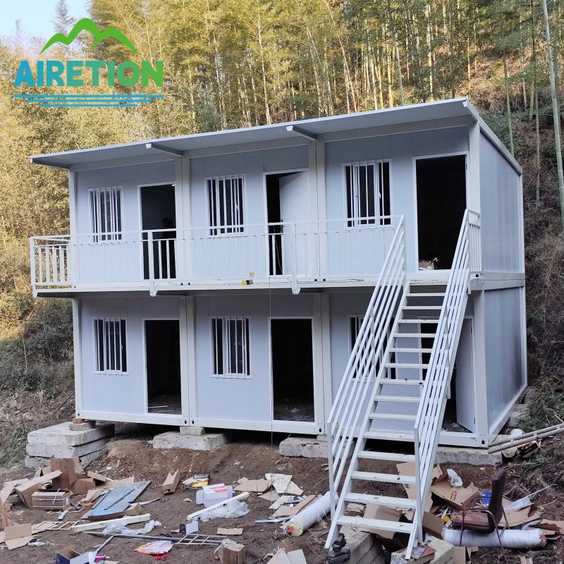 Customized Double-Storey Detachable Container House Project in Indonesia