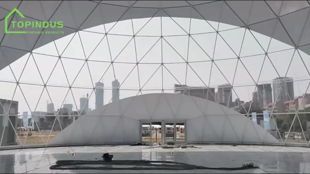 Exploring the Advantages of Large Steel Dome Tents for Modern Outdoor Spaces