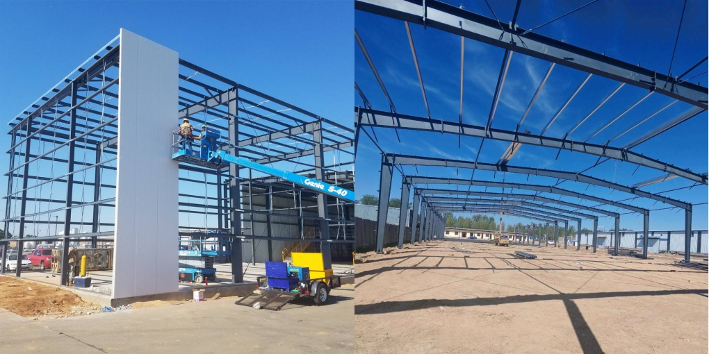 Heavy steel buildings