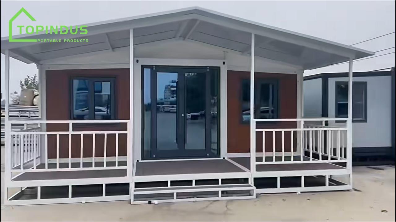 Two-Wing Foldable Modular Expandable Container House for Sale