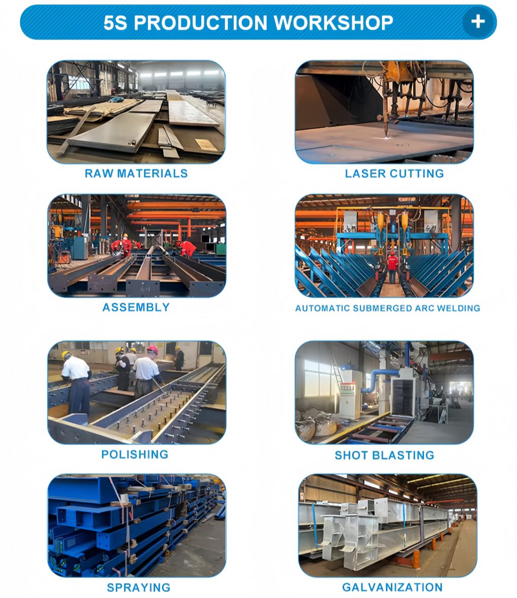Prefab Portal Steel Frame Workshop