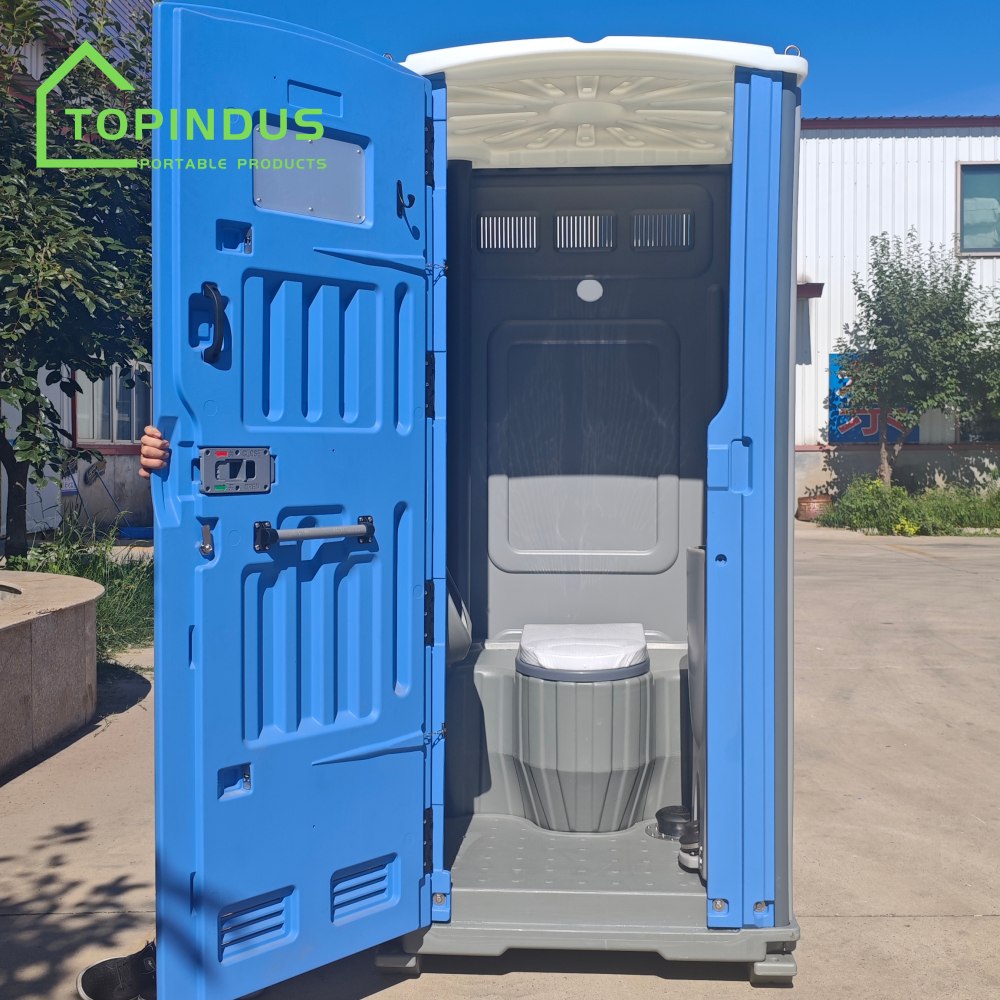 TOPINDUS Completes 66 Unit PE Mobile Toilet Project for Guyana Customer