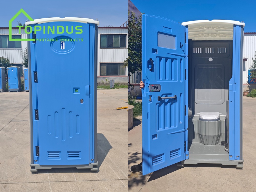 TOPINDUS Completes 66 Unit PE Mobile Toilet Project for Guyana Customer