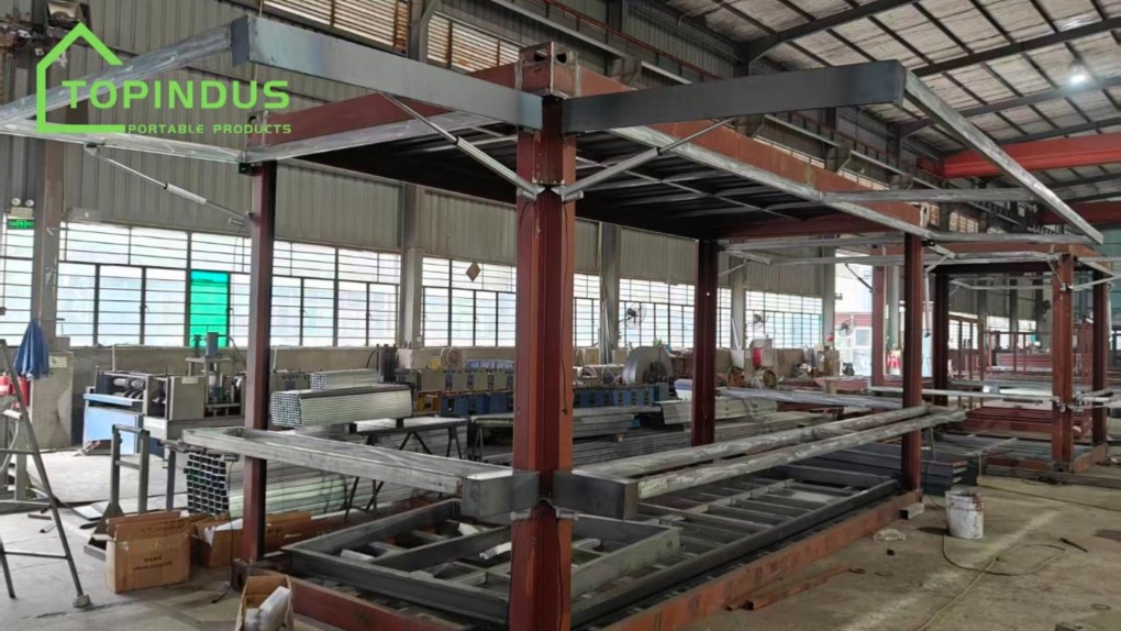 Smart Portable Kiosk with Electric Roller Shutter Windows