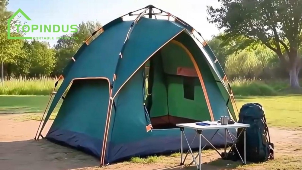 Installation Process of Outdoor Camping Family Tent