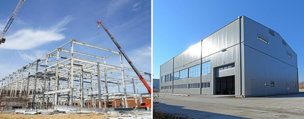 steel structure buildings for AI data centers